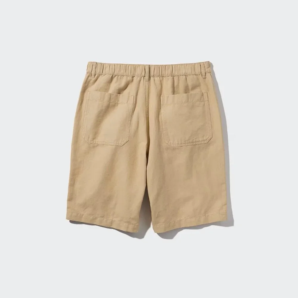 NWT! Uniqlo Linen Blend Shorts - 